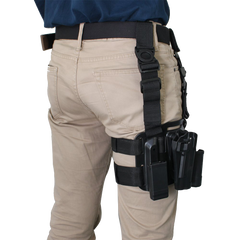 AGPtEK® Tactical Right Hand Paddle & Leg Belt Drop Leg Holster Black